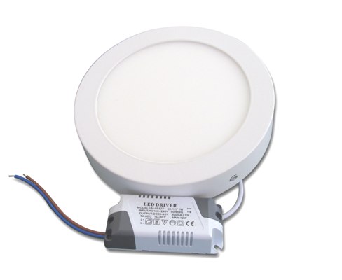 18W Кръгъл LED Панел за Повърхностен Монтаж 4500К Натурално Бяла Светлина - Затвори